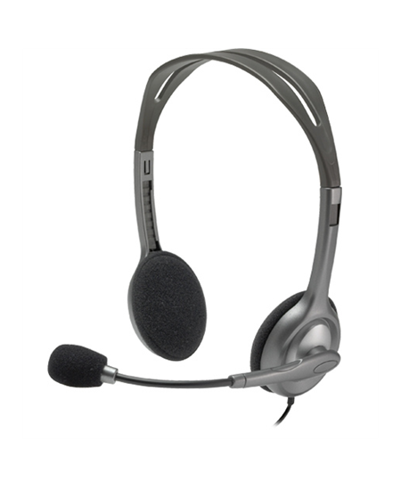 Logitech | Stereo headset | H111 | Built-in microphone | 3.5 mm | Grey
