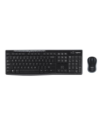 Logitech MK270 | Keyboard and Mouse Set | Wireless | US | Black
