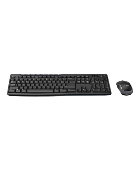 Logitech MK270 | Keyboard and Mouse Set | Wireless | US | Black