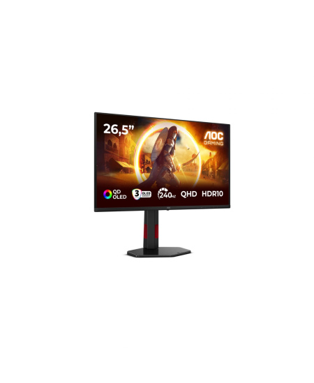 AOC | Q27G4ZDR | 27 " | QD-OLED | QHD | 16:9 | 240 Hz | 0.03 ms | 2560 x 1440 pixels | 400 cd/m² | HDMI ports quantity 2 |