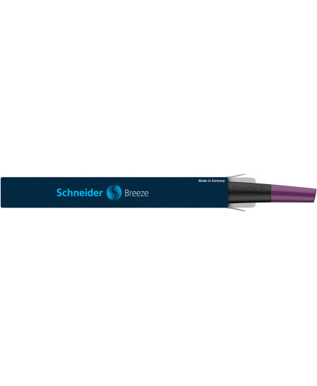 Rašiklis SCHNEIDER Breeze, violetinės ir juodos spalvos
