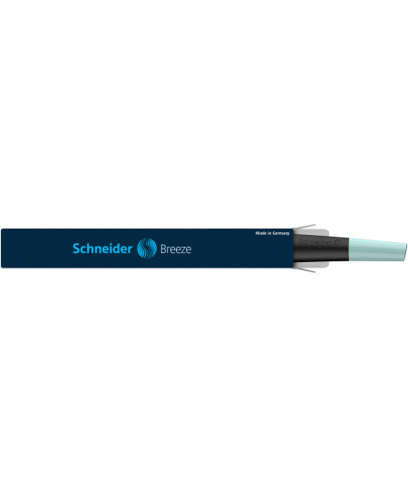 Rašiklis SCHNEIDER Breeze, mėtinės ir juodos spalvos