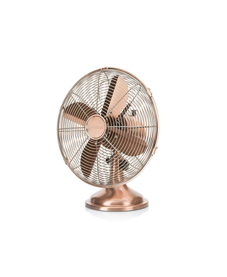 Tristar | Retro Table Fan | VE-5970 | Table fan | Copper | Diameter 30 cm | Number of speeds 3 | Oscillation | 35 W