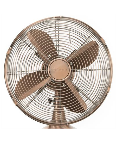 Tristar | Retro Table Fan | VE-5970 | Table fan | Copper | Diameter 30 cm | Number of speeds 3 | Oscillation | 35 W