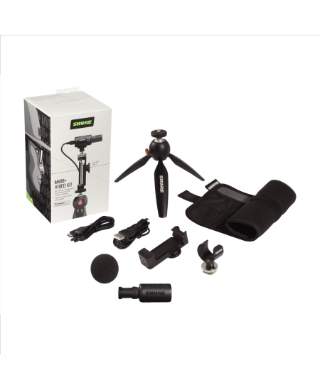 Shure | Microphone and Video kit | MV88+DIG-VIDKIT | Black