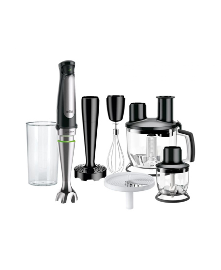 Braun | MQ7087 | Hand Blender | 1000 W | Number of speeds 1 | Black
