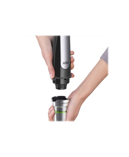 Braun | MQ7087 | Hand Blender | 1000 W | Number of speeds 1 | Black