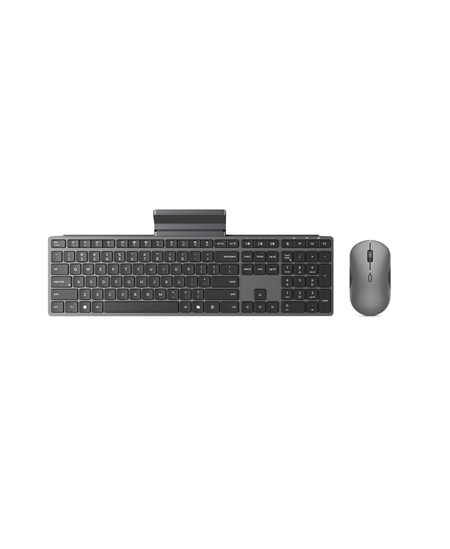 Lenovo | 700 Modern Multi-Device | Keyboard and Mouse Set | Wireless | Mouse included | Bluetooth | US | Luna Grey