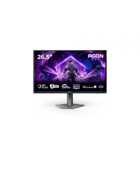 AOC | AG276QKD2 | 27 " | QD-OLED | QHD | 16:9 | 500 Hz | 0.03 ms | 2560 x 1440 pixels | 1000 cd/m² | HDMI ports quantity 2