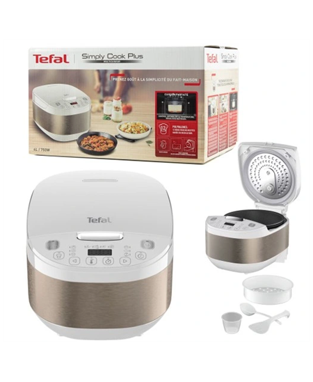 TEFAL | Multifunctional pot | RK622130 | 750 W | 4 L | Number of programs 12 | White
