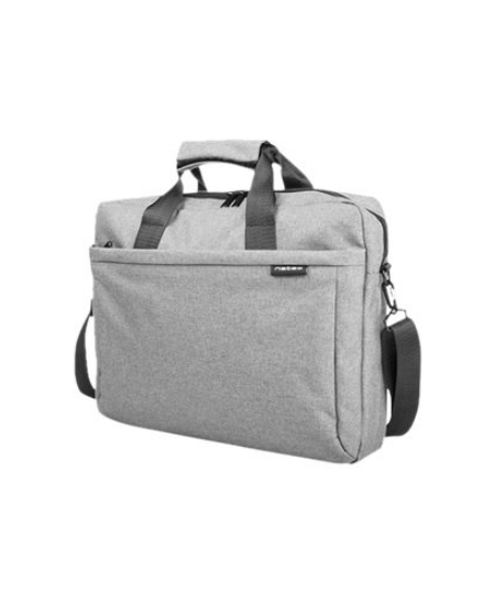 Natec Laptop Bag, Mustela, 15.6", Grey