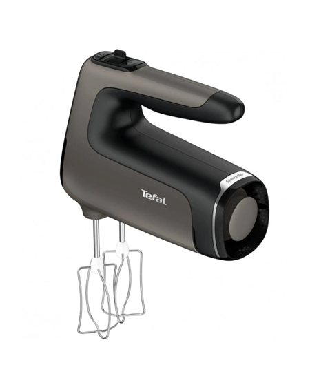 TEFAL | Hand Mixer | Powermix Silence HT654E38 | Hand Mixer | 600 W | Number of speeds 5 | Turbo mode | Dark grey