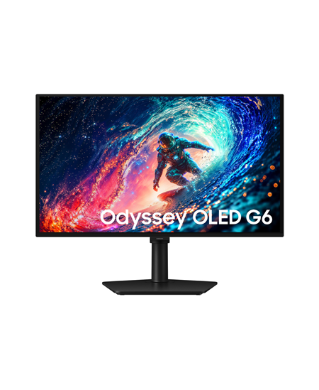 Samsung | Odyssey OLED G6 G61SH | 27 " | OLED | QHD | 16:9 | 240 Hz | 0.03 ms | 2560 x 1440 pixels | 200 cd/m² | HDMI port