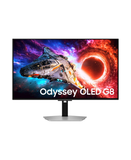 Samsung LS32HG800SUXEN 32" Gaming Monitor Odyssey OLED G8 G80SH 3840x2160/16:9/300cd/m2/0.03ms, HDMI, DP, USB | Samsung