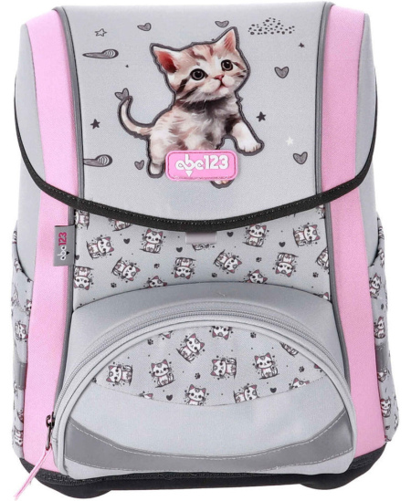 Kuprinė su priedais ABC123 Ergo "Premium Cat", 4 dalių