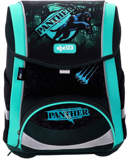 Kuprinė su priedais ABC123 Ergo "Premium Panther", 4 dalių