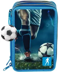 Penalas SUPER STAR Football, trijų skyrių, užpildytas