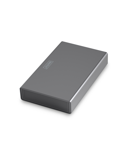 Digitus USB 3.0 hard disk enclosure, 3.5", SATA, 16TB, aluminum | DA-71106-1