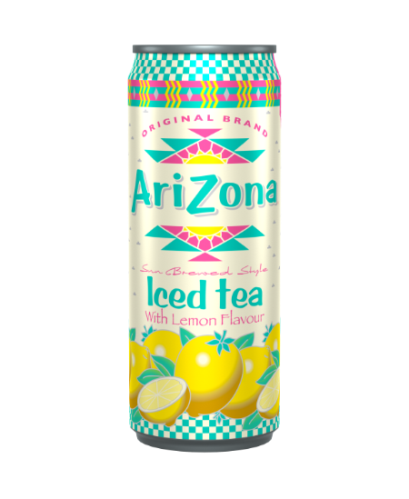 Juodos arbatos gėrimas ARIZONA, citrinų skonio, 0,33 l D
