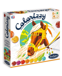 Kūrybinis spalvinimo rinkinys SentoSphere „Colorizzy Žirgai”