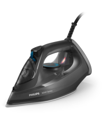 Philips Steam iron | DST3041/80 3000 series | Steam Iron | 2600 W | Continuous steam 40 g/min | Water tank capacity 300 ml | Bla