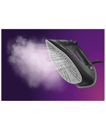 Philips Steam iron | DST3041/80 3000 series | Steam Iron | 2600 W | Continuous steam 40 g/min | Water tank capacity 300 ml | Bla