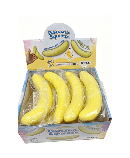 Antistresinis žaislas Bananas 17 cm