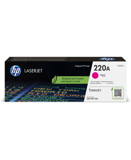 HP 220A (W2203A) Lazerinė kasetė, Purpurinė