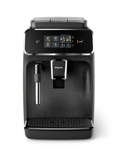 Philips | Coffee Machine | EP2220/10 Series 2200 | Pump pressure 15 bar | Built-in milk frother | Fully Automatic | 1500 W | Bla