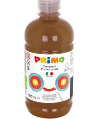 Guašas PRIMO, rudos spalvos, 500 ml