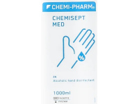 Rankų dezinfekantas CHEMISEPT MED, su dozatoriumi, 1000 ml