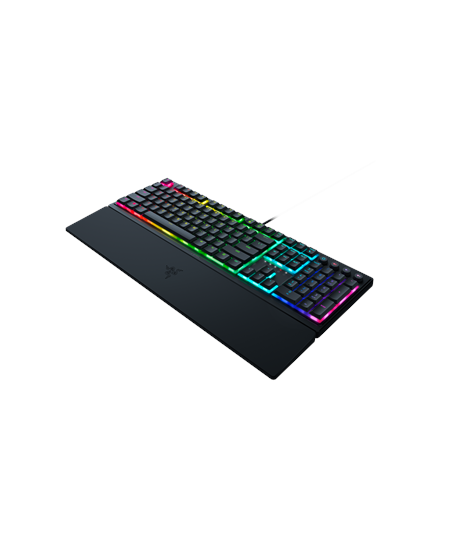 Razer Gaming Keyboard Ornata V3 RGB LED light, RU, Wired, Black, Razer Mecha-Membrane, Numeric keypad