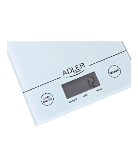 Adler | AD 3138 w | Maximum weight (capacity) 5 kg | White