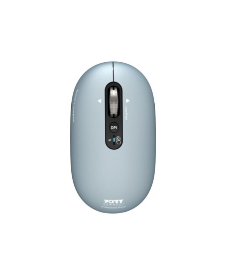 PORT CONNECT Mouse | PURE MAC | Wireless | Bluetooth | Pastel Blue