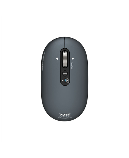PORT CONNECT Mouse | PURE MAC | Wireless | Bluetooth | Gray