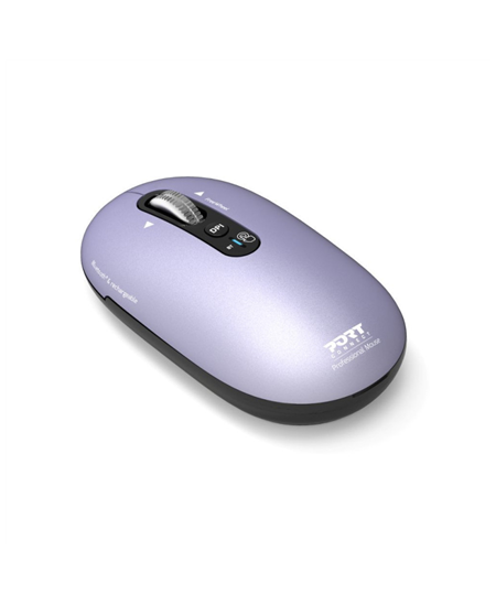 PORT CONNECT Mouse | PURE MAC | Wireless | Bluetooth | Lavender