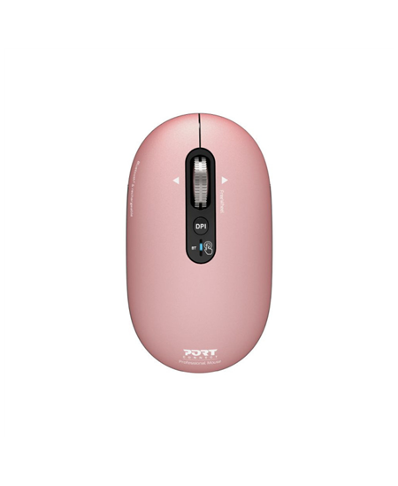 PORT CONNECT Mouse | PURE MAC | Wireless | Bluetooth | Pink
