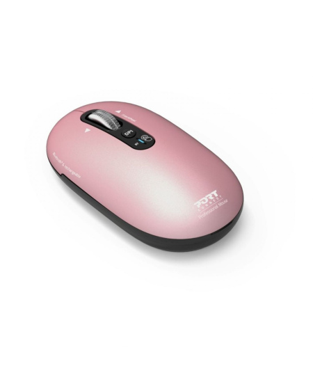 PORT CONNECT Mouse | PURE MAC | Wireless | Bluetooth | Pink