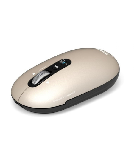 PORT CONNECT Mouse | PURE MAC | Wireless | Bluetooth | Beige Perle