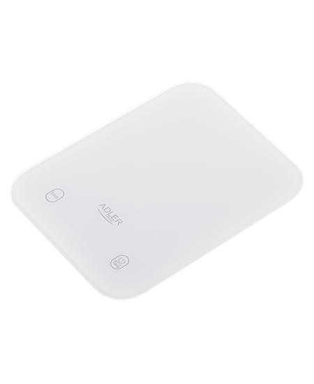 Adler Kitchen Scale | AD 3181w | Graduation 1 g | Display type LED | White