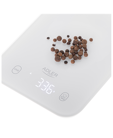Adler Kitchen Scale | AD 3181w | Graduation 1 g | Display type LED | White
