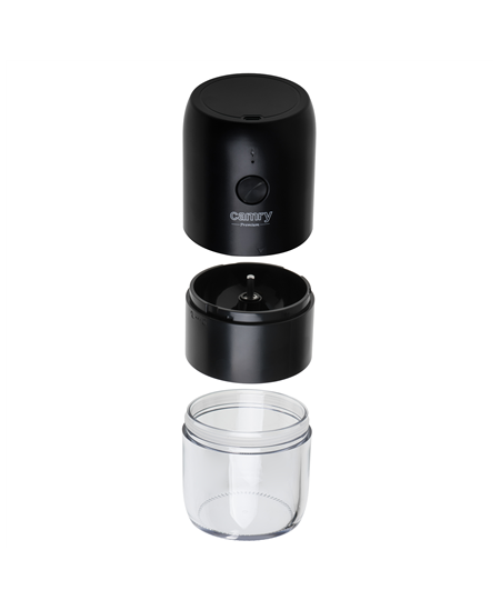 Camry Cordless USB Electric Coffee Grinder | CR 4302 | 25 W | Coffee beans capacity 25-30 g | Black
