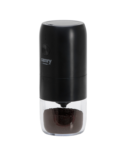 Camry Cordless USB Electric Coffee Grinder | CR 4302 | 25 W | Coffee beans capacity 25-30 g | Black