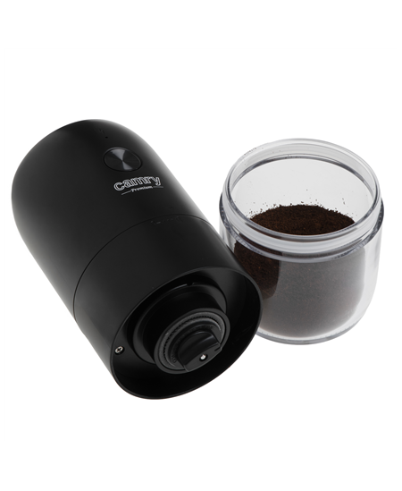 Camry Cordless USB Electric Coffee Grinder | CR 4302 | 25 W | Coffee beans capacity 25-30 g | Black