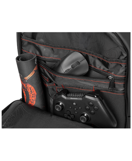 Genesis Pallad 510 | Fits up to size 17.3 " | Backpack | Shoulder strap | Black