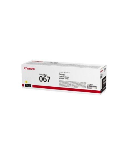 Canon CRG 067 (5099C002) Lazerinė kasetė, Geltona