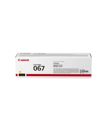 Canon CRG 067 (5099C002) Lazerinė kasetė, Geltona