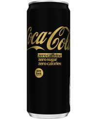 Gazuotas gaivusis gėrimas COCA COLA Zero Caffeine, 0.33l, skardinė D