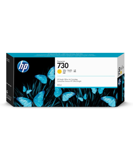 HP 730 (P2V70A) Rašalinė kasetė, Geltona