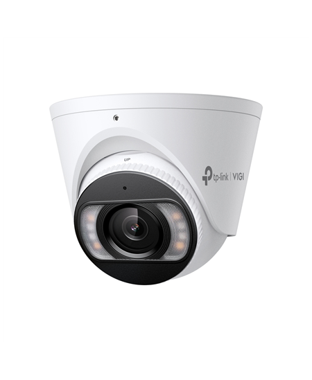 TP-LINK | VIGI 8MP Full-Color Network Camera | InSight S485 | Turret | 8 MP | 2.8mm | IP67 | H.265+ | Micro SD, Max. 512 GB